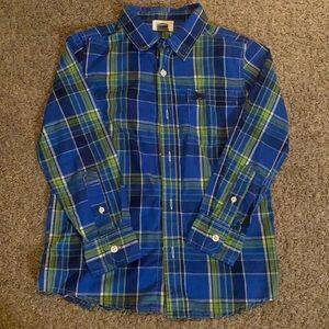Old Navy Woven Button Down - Size S 6/7